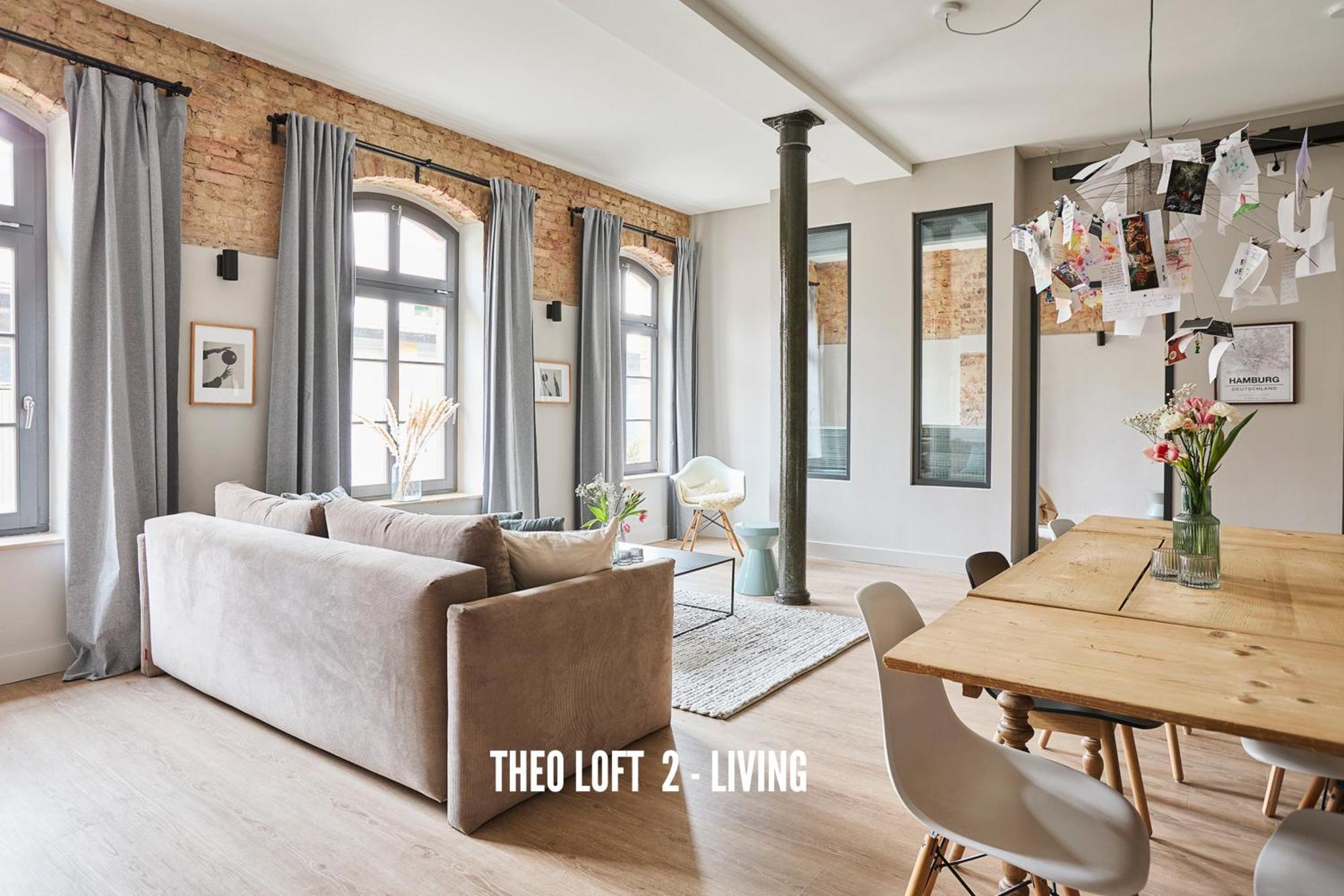 Theoloft Apartment Hamburg Exterior photo